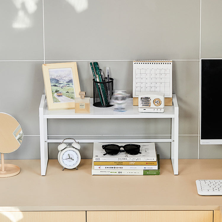 Modern Metal Bookcase, Geometric Bookshelf for Any Room, 8.5" W