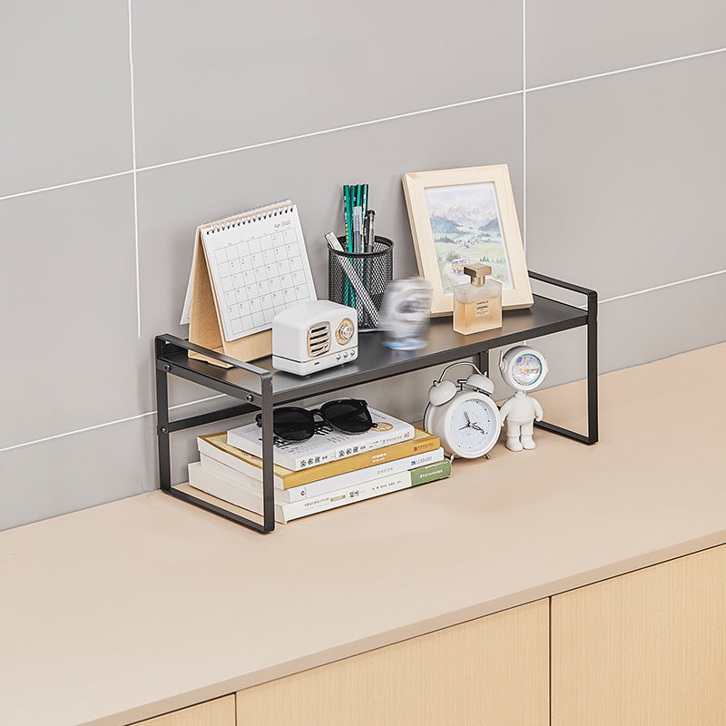 Modern Metal Bookcase, Geometric Bookshelf for Any Room, 8.5" W