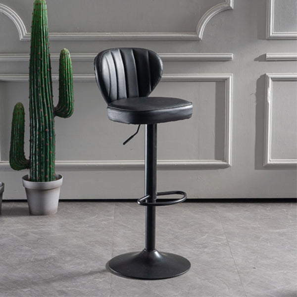 Modern Liftable Bar-stool Metal Counter Bar Stool with Metal Legs for Restaurant