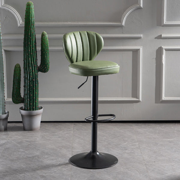 Modern Liftable Bar-stool Metal Counter Bar Stool with Metal Legs for Restaurant