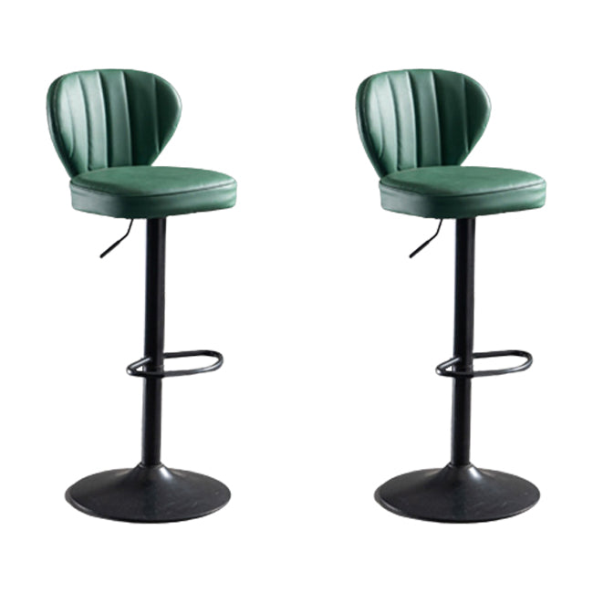 Modern Liftable Bar-stool Metal Counter Bar Stool with Metal Legs for Restaurant