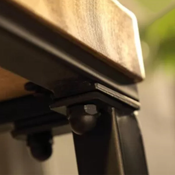 Modern 1/6/11 Pieces Bar Table Set Rectangle Pine Wood Counter Table with High Stools