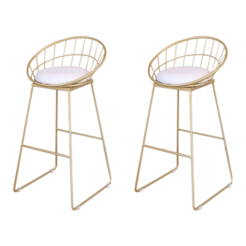 1/2/3 Piece Marble Bar Table Set Matte Finish Upholstered Bar Stool and Table Set