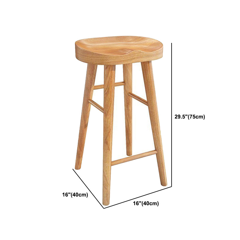 Modern 1/9 Pieces Bar Table Set Rectangle Pine Wood Counter Table with High Stools