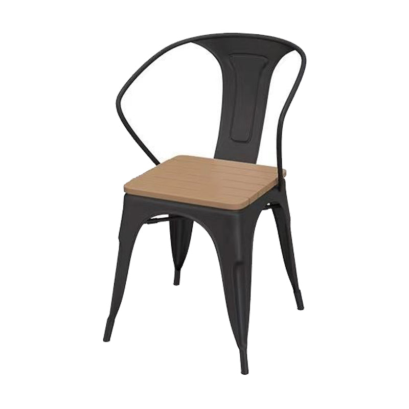 Modern Style Metal Dining Table Set 1/2/3/5/7 Pieces Outdoor Dinette Set
