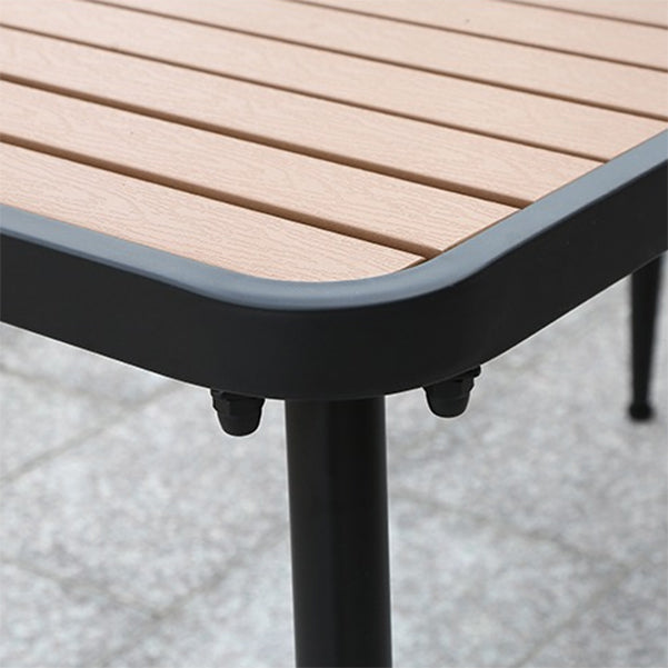 Modern Style Metal Dining Table Set 1/2/3/5/7 Pieces Outdoor Dinette Set