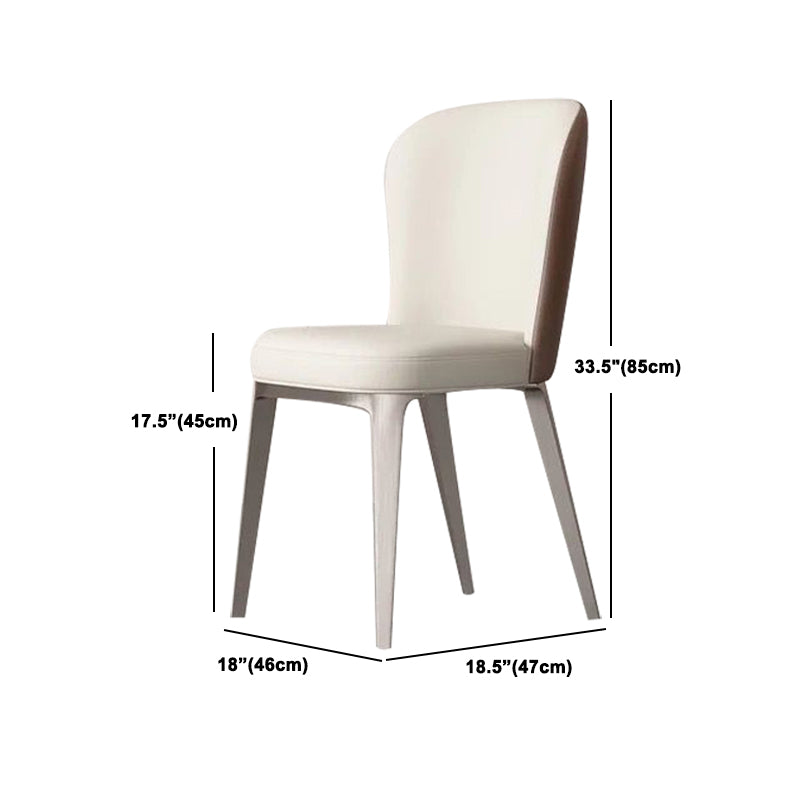 Modern Leather Dining Set 1/4/5/7 Pieces Round Dining Table and Chairs