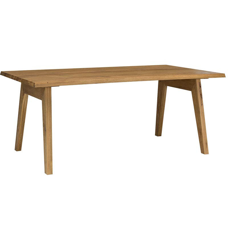 Rectangle Shape Dining Room Table Modern Pine Solid Wood Kitchen Desk