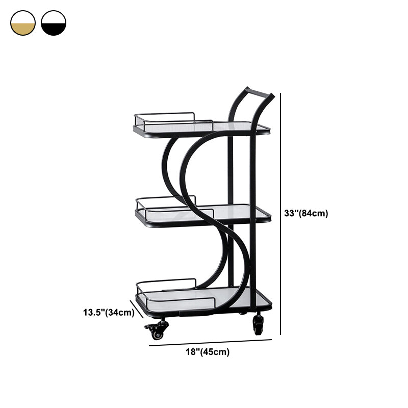 Contemporary Style Rolling Prep Table Stone Prep Table for Restaurant