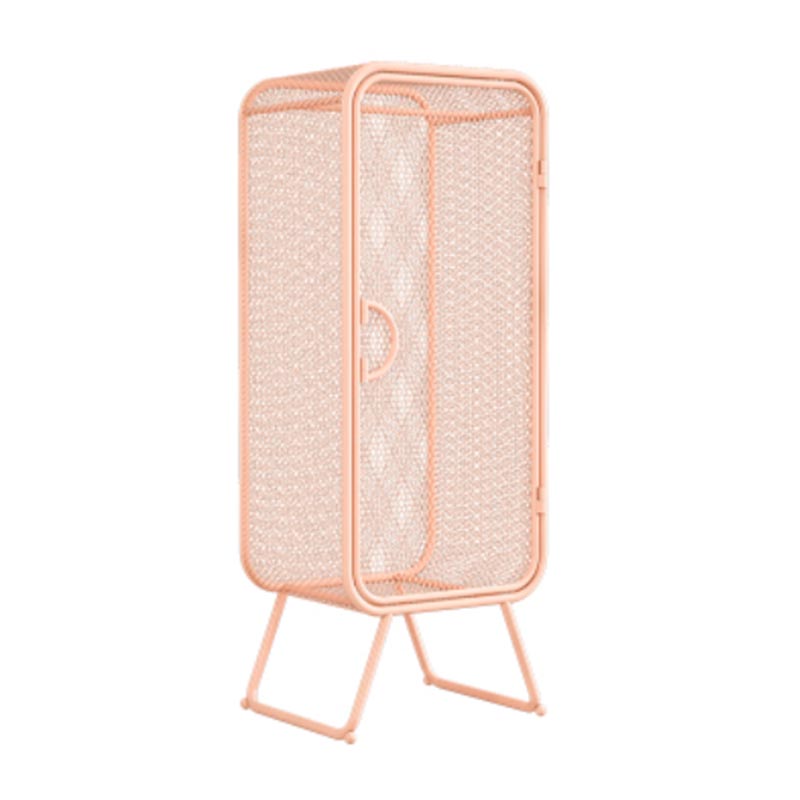 Metal Wardrobe Cabinet Contemporary Hinged Wardrobe Armoire for Home