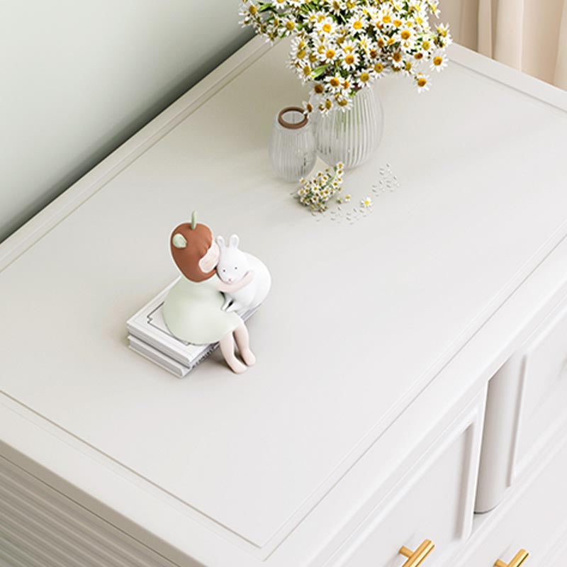 White and Green Non-Hanging Armoire Contemporary Plastic Cabinet