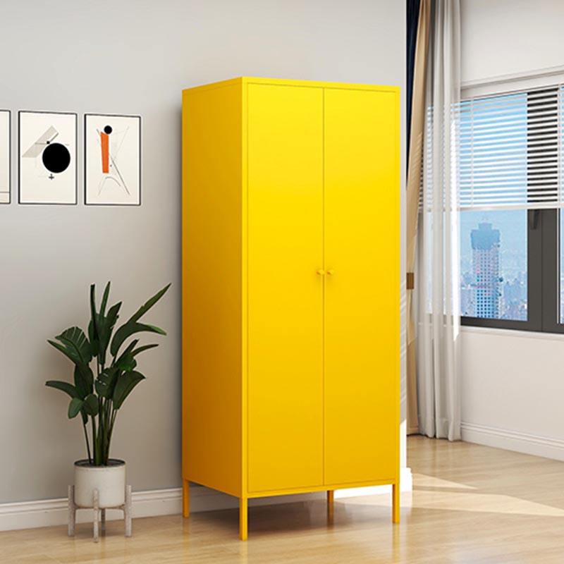 Contemporary Wardrobe Closet Steel Wardrobe Armoire for Bedroom