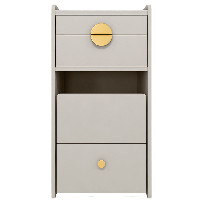 Modern White/Grey Makeup Vanity Desk Table Wood Makeup Counter