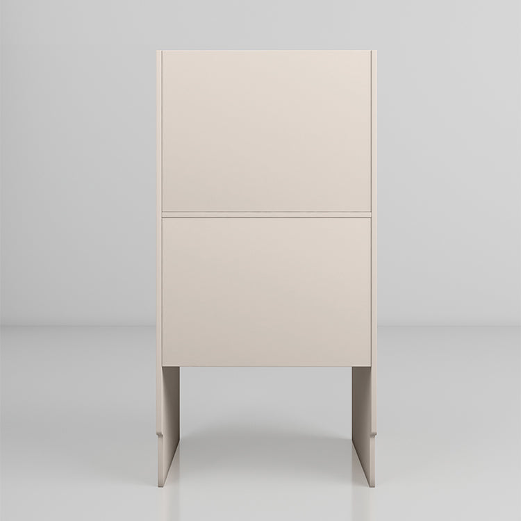 Modern Wood Vanity Dressing Table Grey/White Vanity Table with Drawers