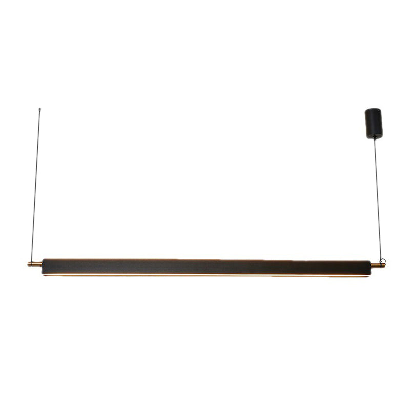 Modern Simple Hanging Island Light Metal LED Hanging Lighting Fixture for Sitting Room