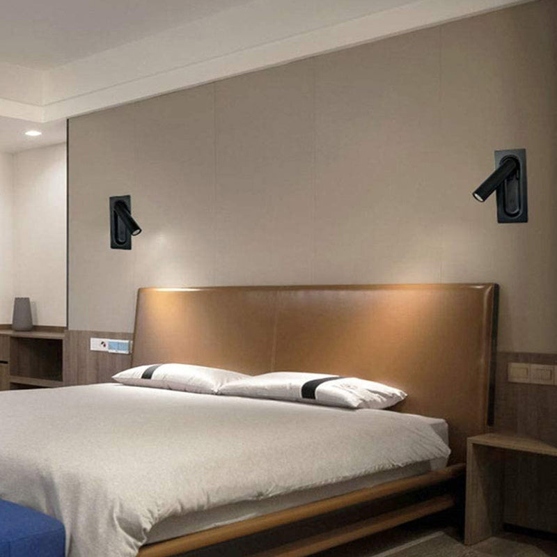 1 Light Wall Sconce Modern Style Metal Wall Lighting for Bedside