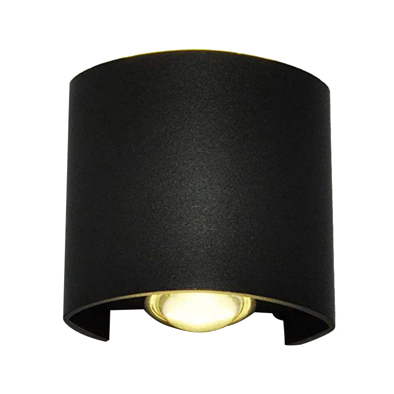 Multi Lights Wall Mount Light Modern Black LED Wall Light for Living Room