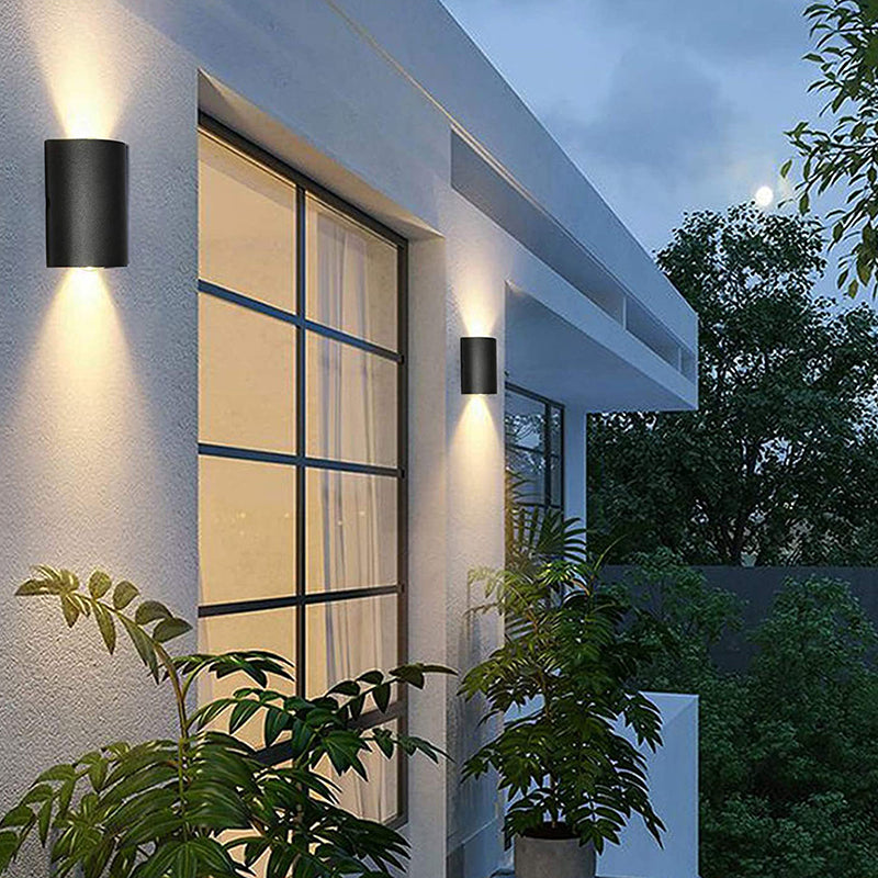 Multi Lights Wall Mount Light Modern Black LED Wall Light for Living Room