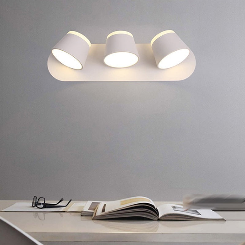 Multi Light Wall Sconce Modern Style Metal Wall Lighting for Bedside