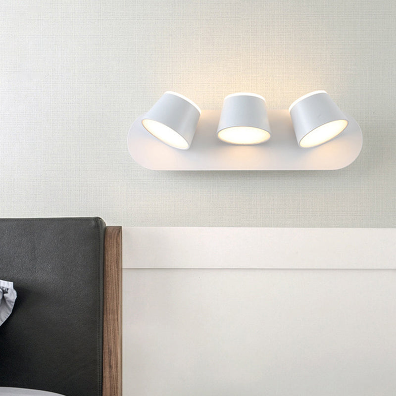 Multi Light Wall Sconce Modern Style Metal Wall Lighting for Bedside
