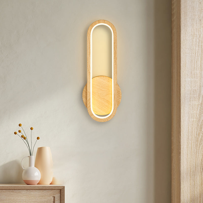Modern Simple Wall Mount Light LED Wall Light with Acrylic Shade for Living Room