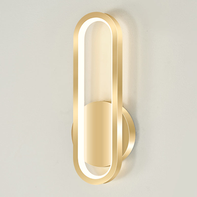 Modern Simple Wall Mount Light LED Wall Light with Acrylic Shade for Living Room