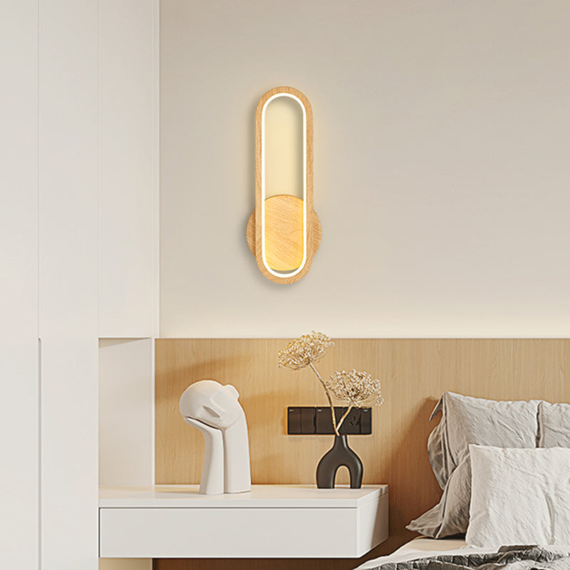Modern Simple Wall Mount Light LED Wall Light with Acrylic Shade for Living Room