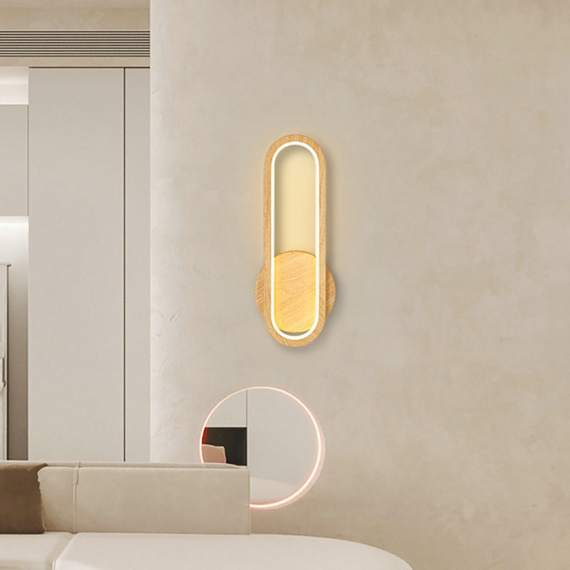 Modern Simple Wall Mount Light LED Wall Light with Acrylic Shade for Living Room