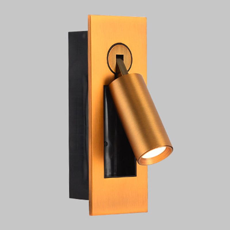 1 Light Wall Sconce Modern Style Metal Wall Lighting for Bedside