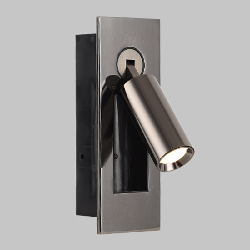 1 Light Wall Sconce Modern Style Metal Wall Lighting for Bedside