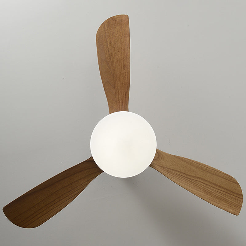 Geometry Metal Ceiling Fan Light Kids Style 1-Light Ceiling Fan Lamp for Living Room