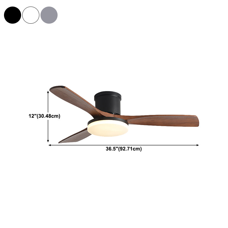 Geometry Metal Ceiling Fan Light Kids Style 1-Light Ceiling Fan Lamp for Living Room