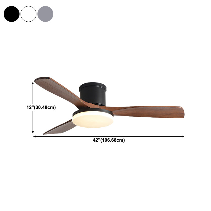 Geometry Metal Ceiling Fan Light Kids Style 1-Light Ceiling Fan Lamp for Living Room