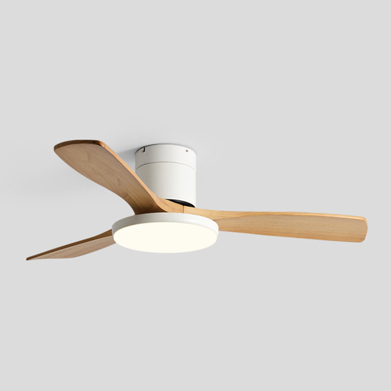 Unique Shape Ceiling Fan Light Kids Style Metal Single Light Ceiling Fan Lamp for Bedroom