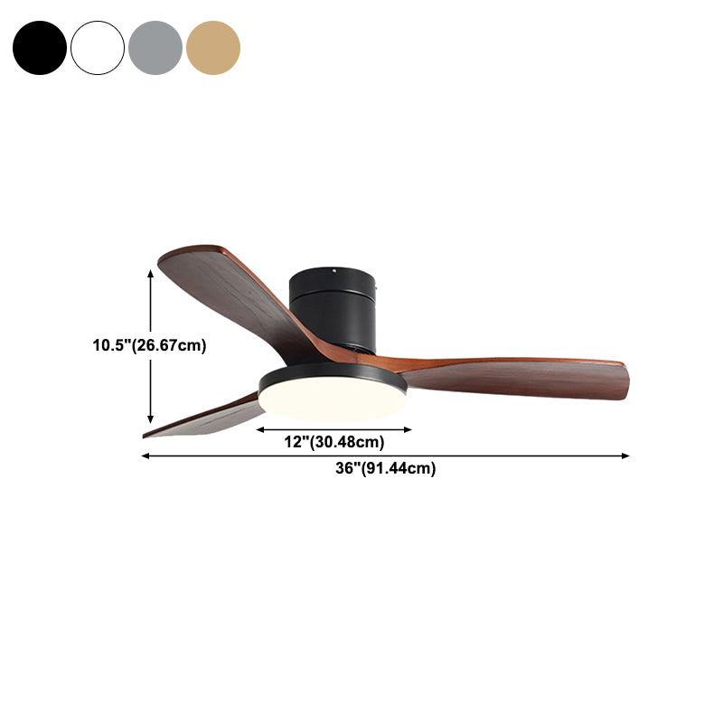 Unique Shape Ceiling Fan Light Kids Style Metal Single Light Ceiling Fan Lamp for Bedroom