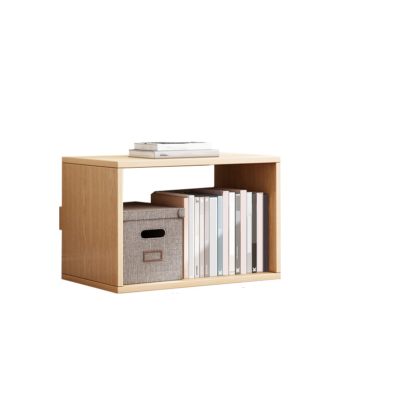 Modern Engineer Wood Bookshelf Open Back Bookcase,17.7"L x 7.9"W x 11"H