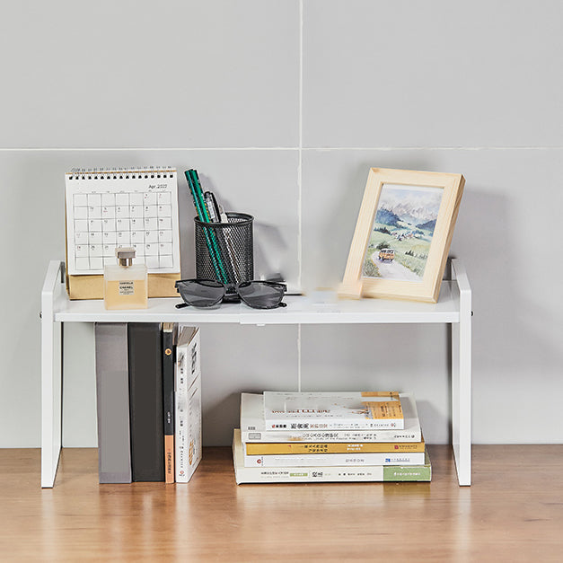 Modern Style Bookshelf Metal Open Back Bookcase for Home Office