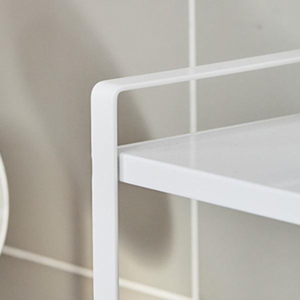 Modern Style Bookshelf Metal Open Back Bookcase for Home Office