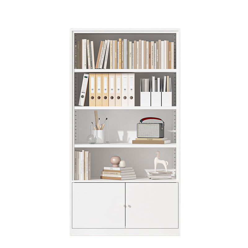 Closed Standard Bookshelf Modern Door Home Study Living Room Bookcase