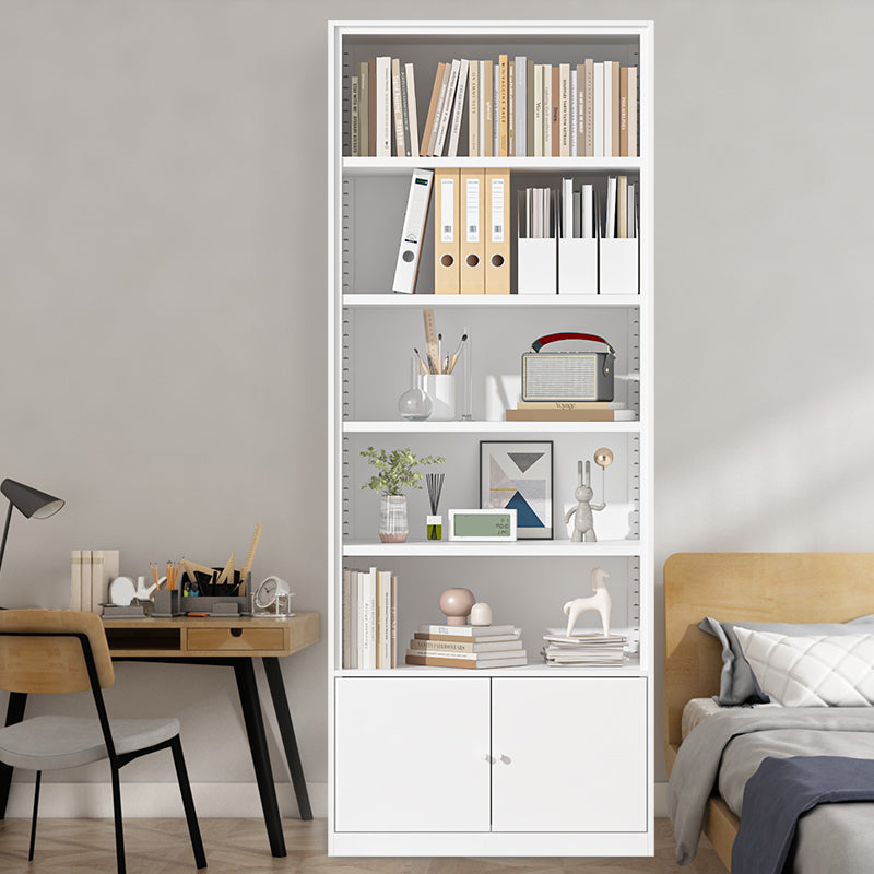Closed Standard Bookshelf Modern Door Home Study Living Room Bookcase