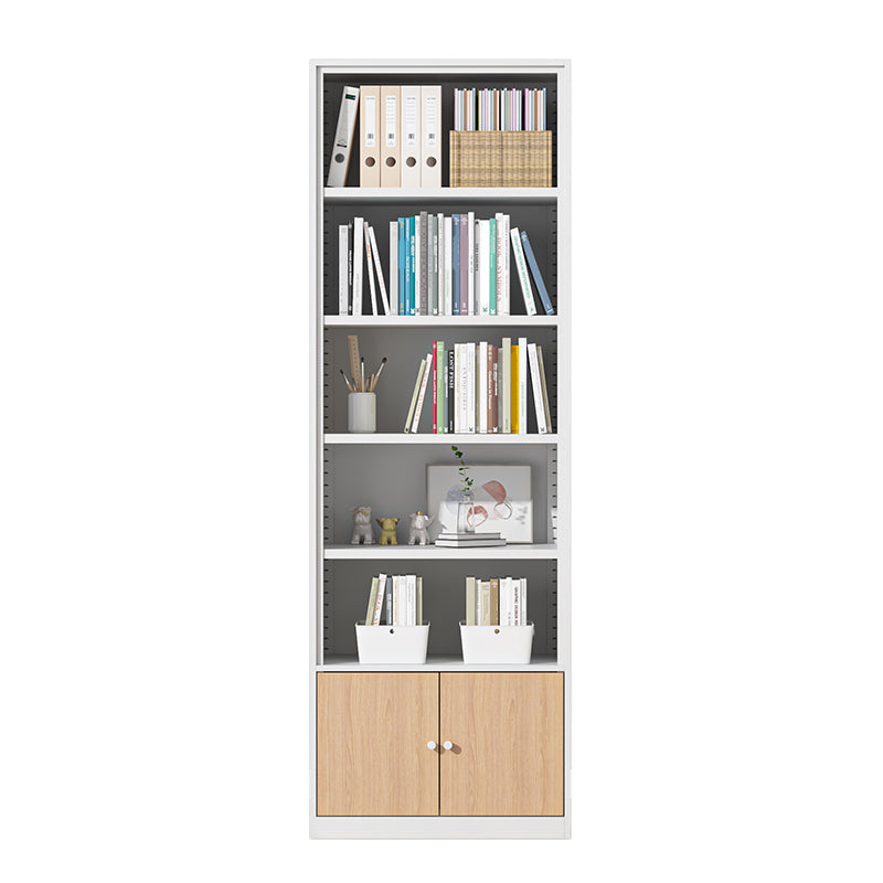 Closed Standard Bookshelf Modern Door Home Study Living Room Bookcase