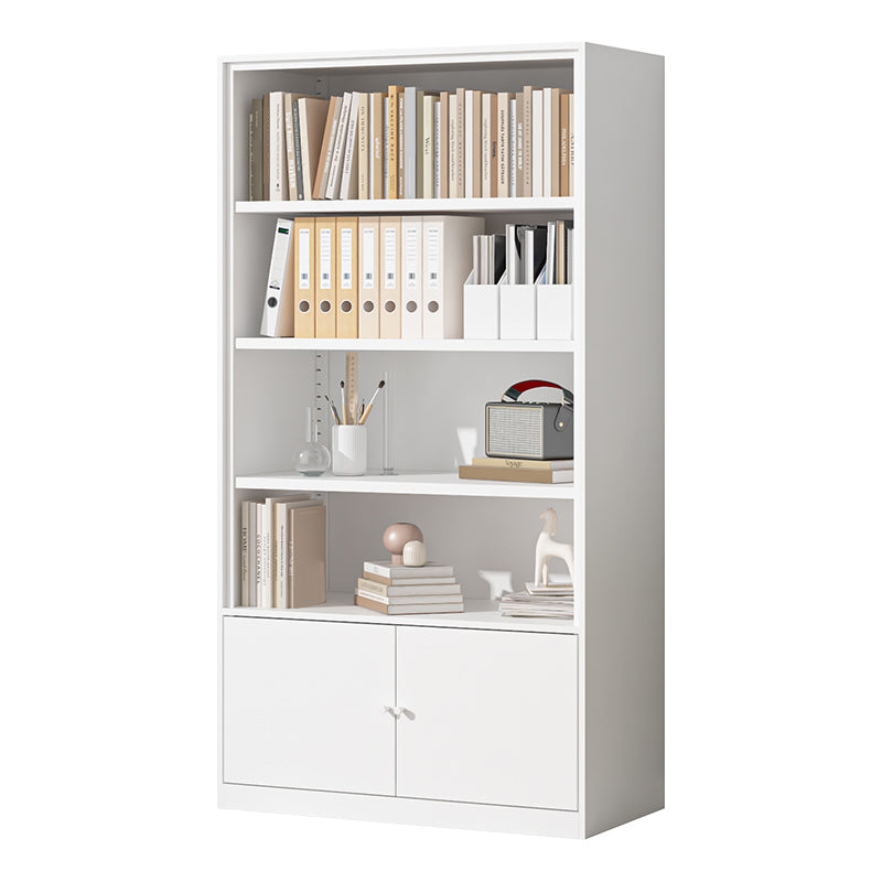 Closed Standard Bookshelf Modern Door Home Study Living Room Bookcase
