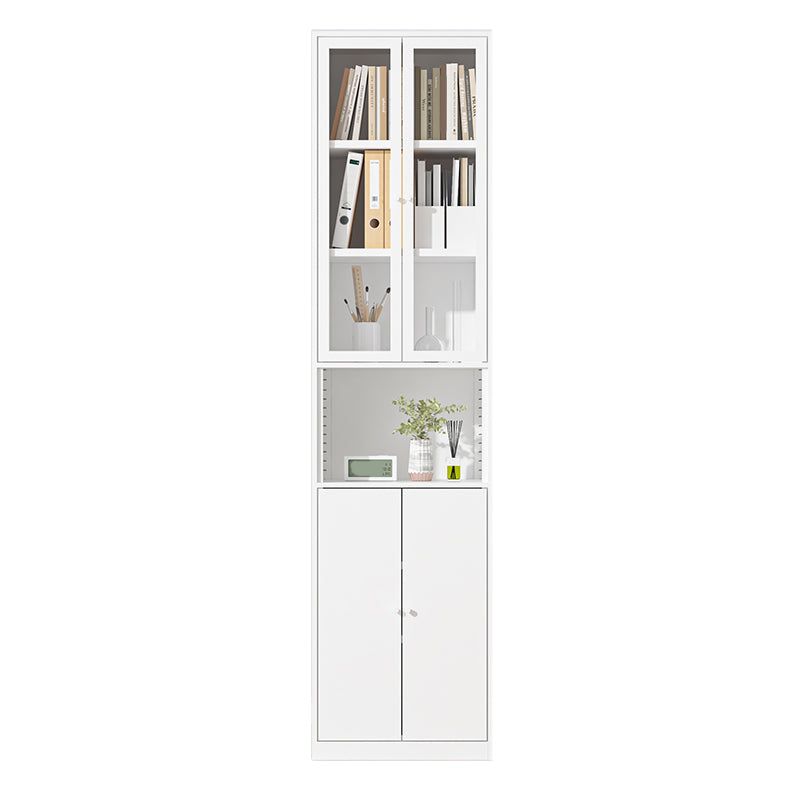 Closed Standard Bookshelf Modern Door Home Study Living Room Bookcase