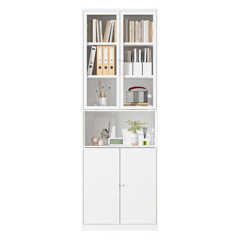 Closed Standard Bookshelf Modern Door Home Study Living Room Bookcase