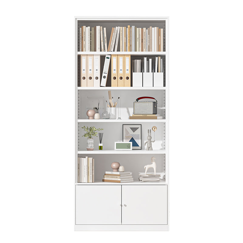 Closed Standard Bookshelf Modern Door Home Study Living Room Bookcase