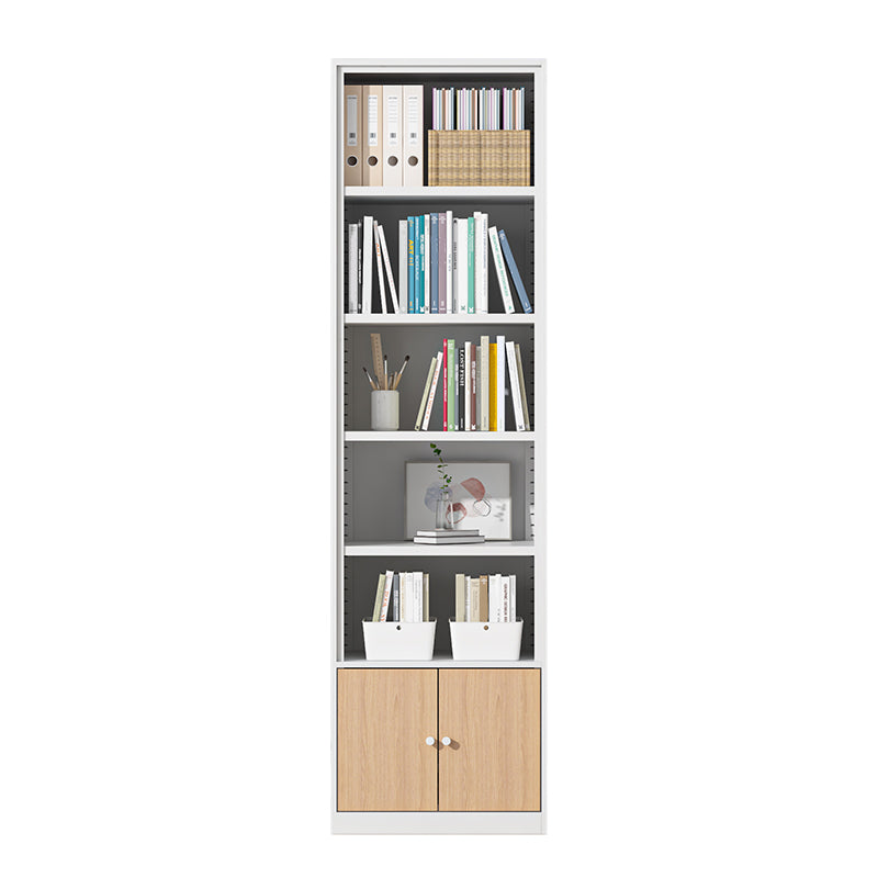 Closed Standard Bookshelf Modern Door Home Study Living Room Bookcase
