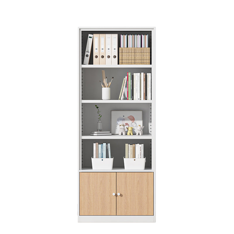 Closed Standard Bookshelf Modern Door Home Study Living Room Bookcase