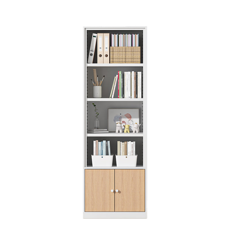 Closed Standard Bookshelf Modern Door Home Study Living Room Bookcase