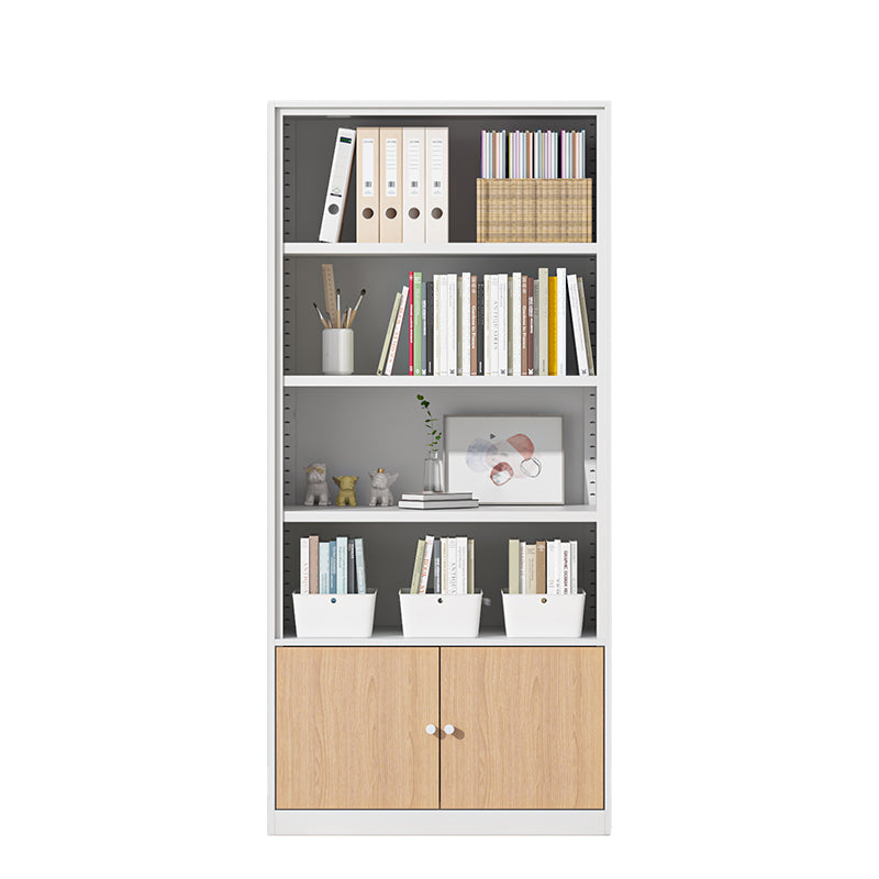 Closed Standard Bookshelf Modern Door Home Study Living Room Bookcase