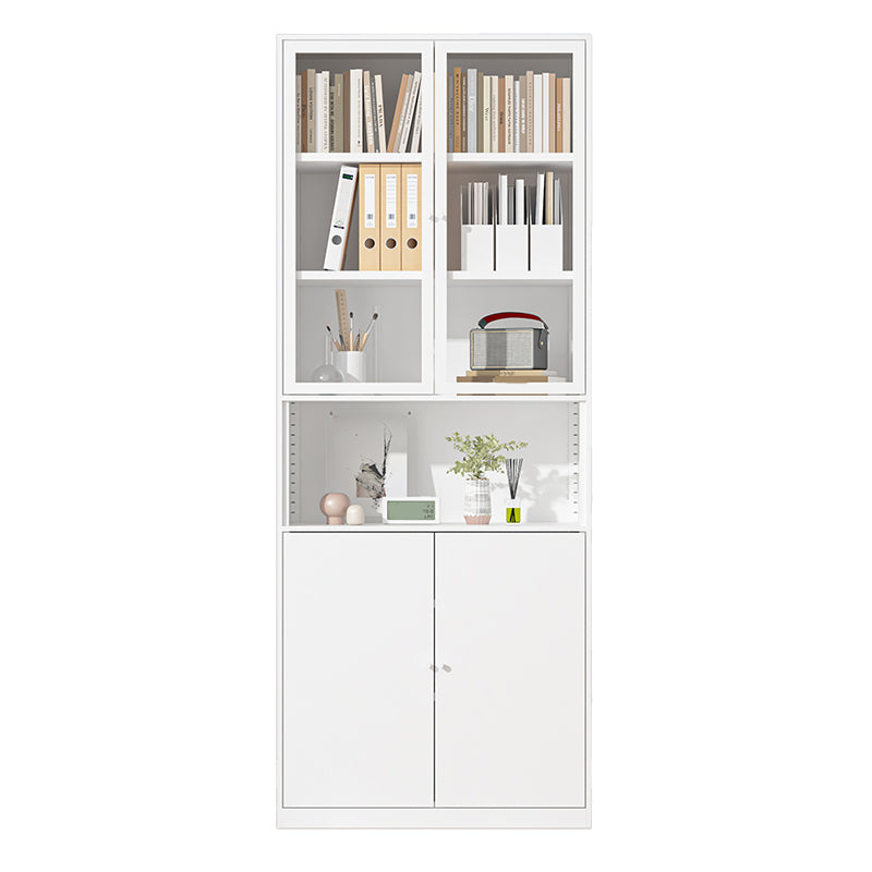 Closed Standard Bookshelf Modern Door Home Study Living Room Bookcase